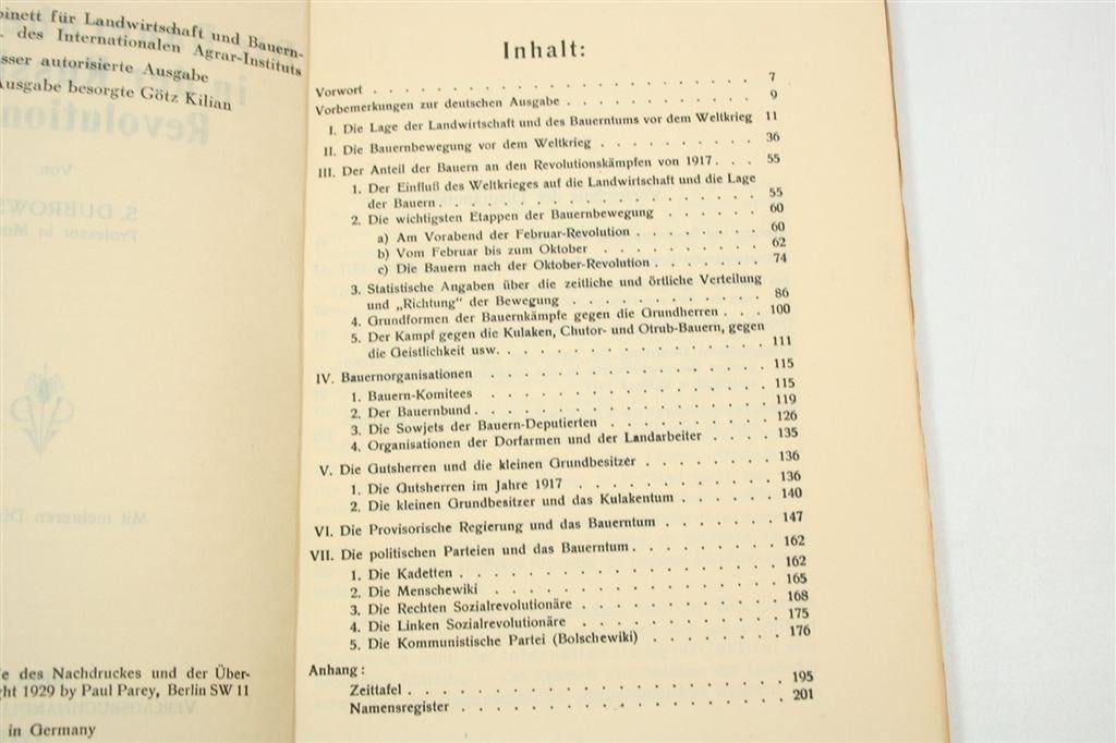 Die Bauernbewegung — Boerenrevolte Rusland 1917, Boeken, Ophalen of Verzenden, Gelezen, Europa