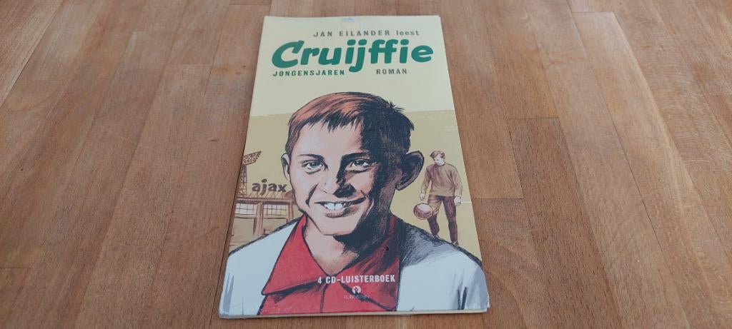 Cruijffie Jongensjaren - Jan Eilander nieuw luisterboek, Boeken, Ophalen of Verzenden, Cd