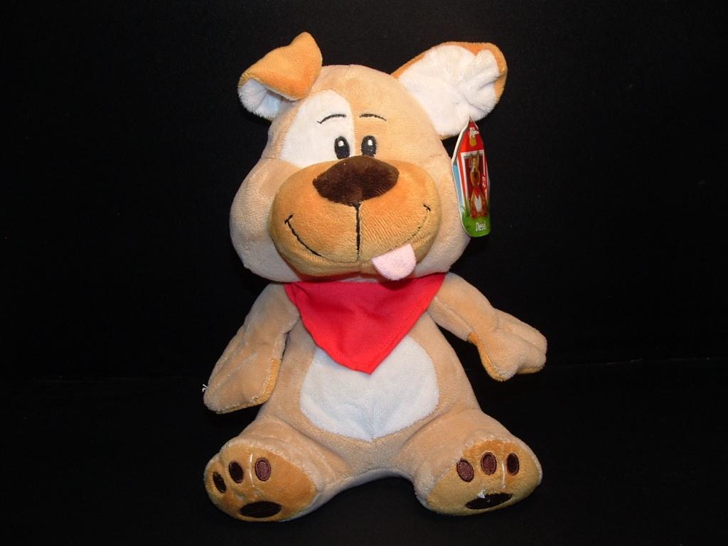 PLUSH VILLAGE HOND DIESEL FARMIES VELOURS BEIGE MET, Verzenden, Nieuw, Overige typen