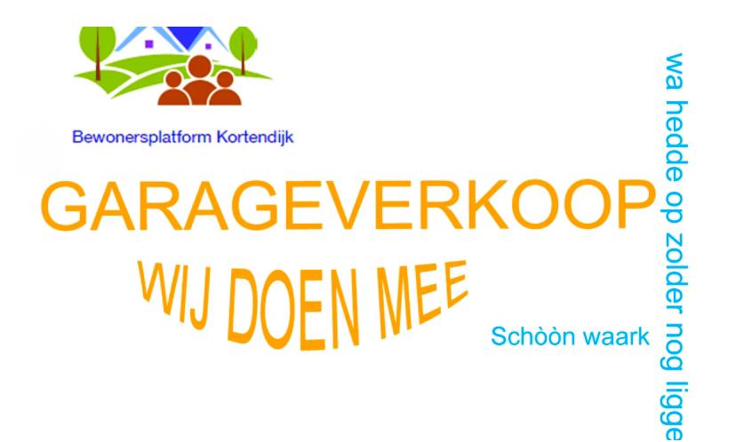Garagesale 11 april 2026, Kortendijk Roosendaal, Ophalen of Verzenden