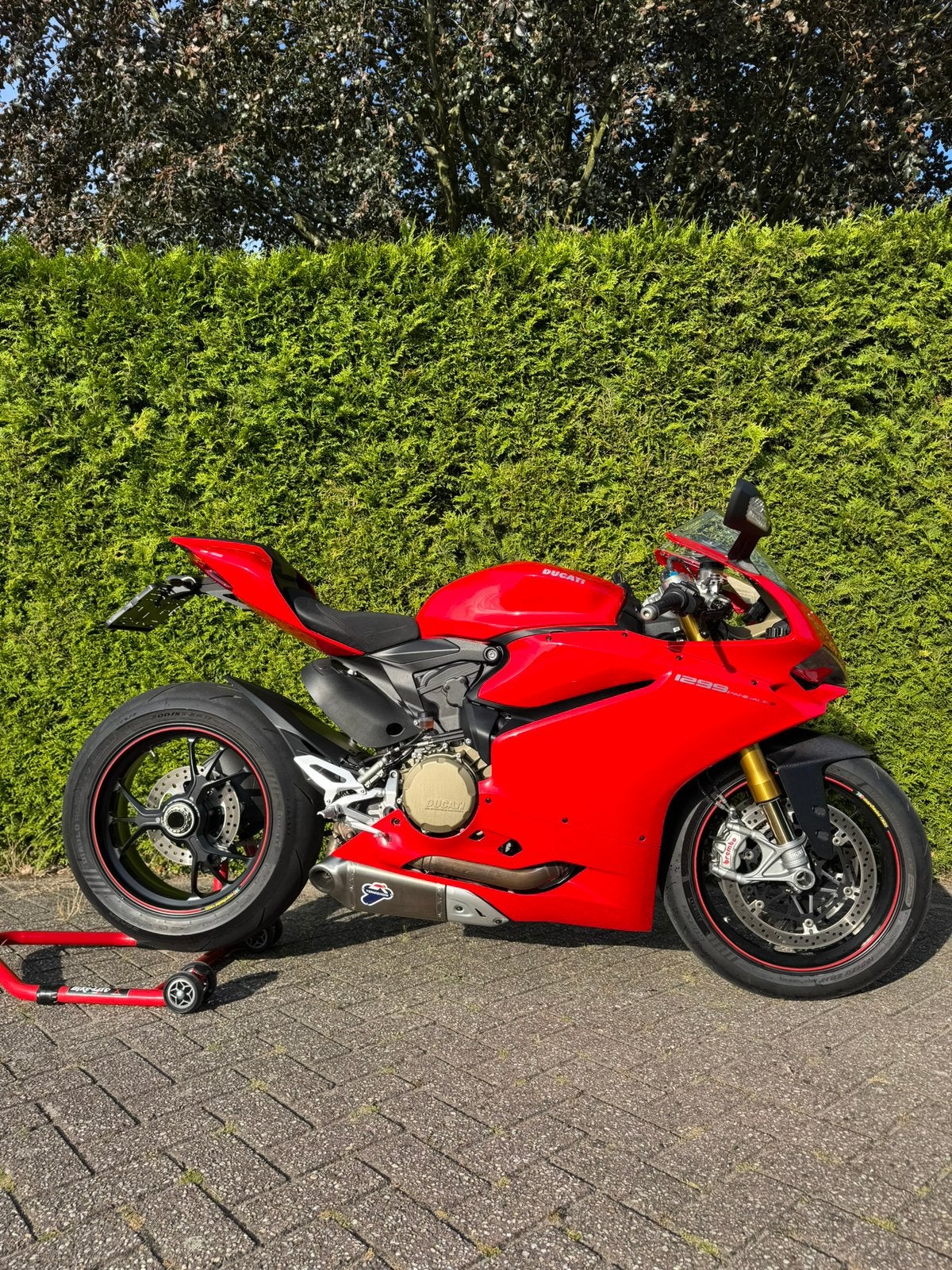 Ducati Panigale 1299S 01-2016, 3064 Km in unieke staat, Motoren, Motoren | Ducati, 2 cilinders, Super Sport, Particulier, LED Verlichting