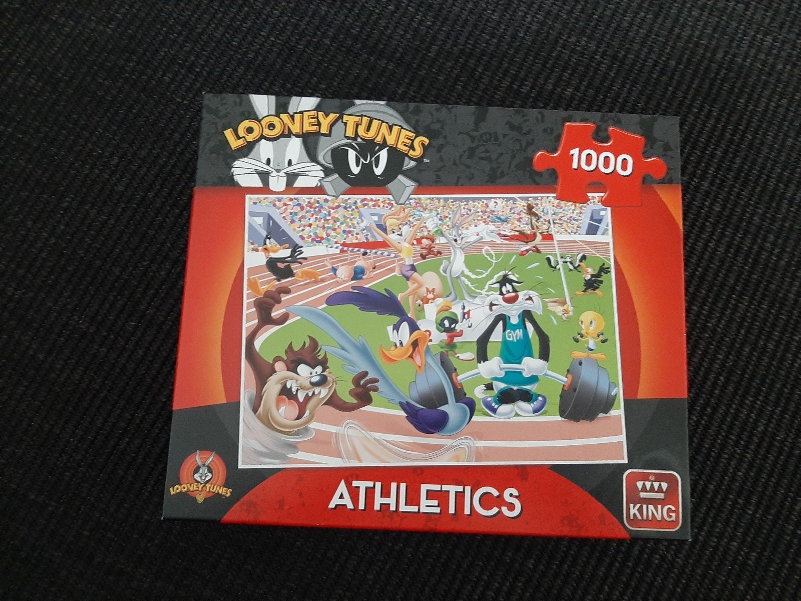 Looney Tunes puzzel 1000 stukjes, Ophalen, 500 t/m 1500 stukjes, Zo goed als nieuw, Legpuzzel