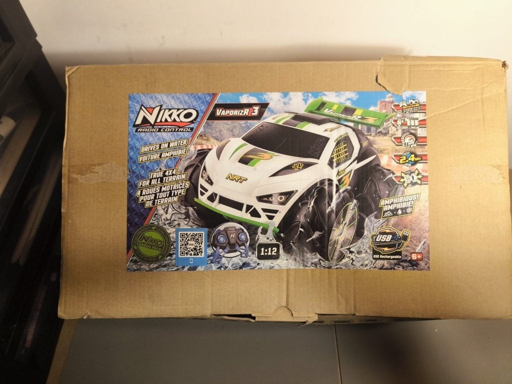 NIKKO - VaporizR 3 - Neon Green schaal 1:12 bestuurbare auto, Elektro, Auto offroad, Nieuw, Ophalen of Verzenden