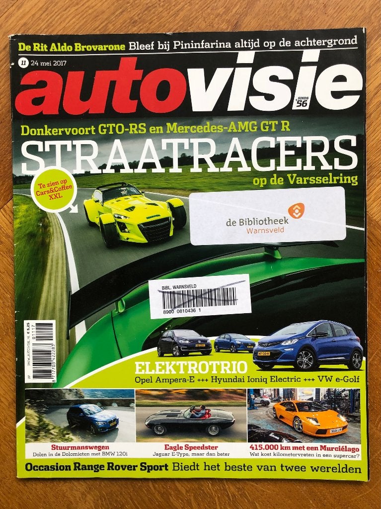 Autovisie nr. 11 2017, Algemeen, Verzenden, Zo goed als nieuw, Autovisie