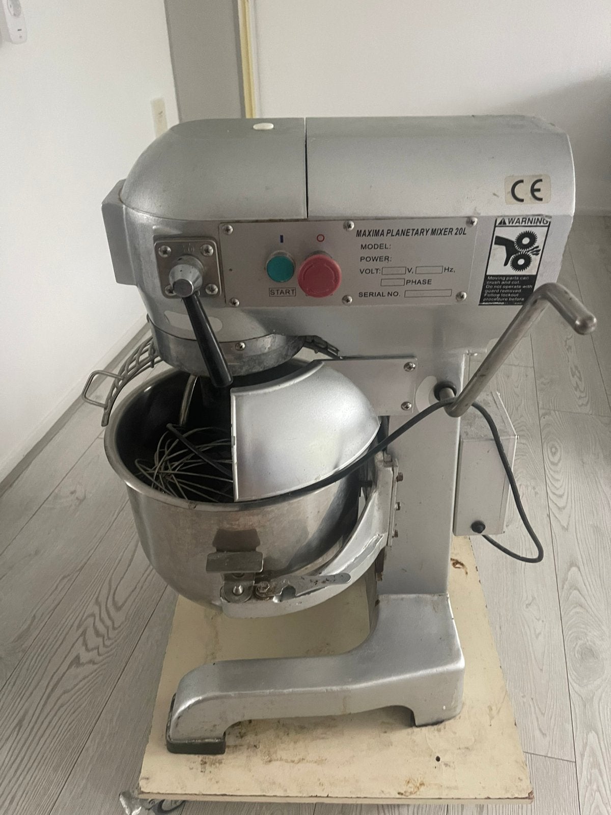 Maxima Planeetmenger (Deegmenger), 4 liter of meer, Ophalen, Gebruikt, 3 snelheden of meer