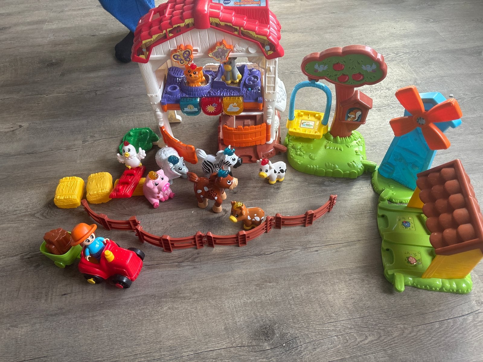 VTech Zoef Zoef Dieren Boerderij met veel extra's, Ophalen of Verzenden, Gebruikt, Jongen of Meisje