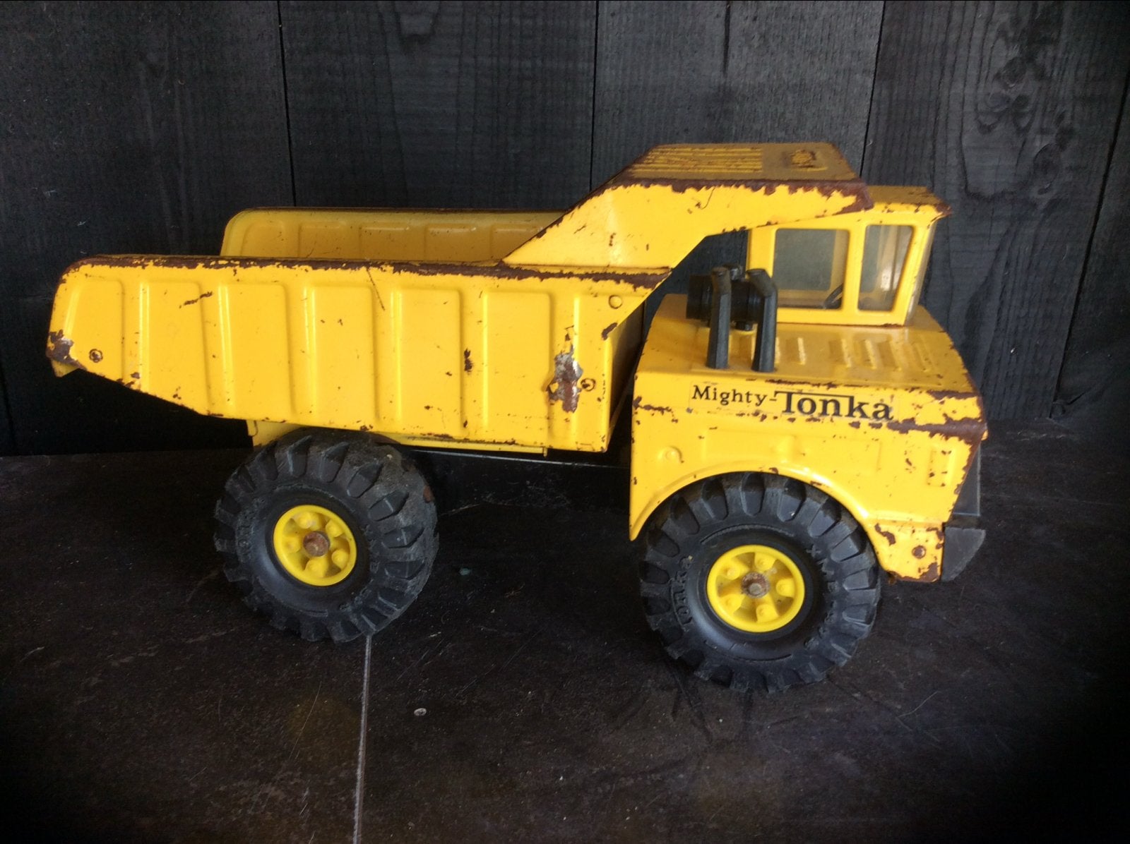 Vintage Mighty Tonka Kiepwagen - Gebruikt, Ophalen of Verzenden, Gebruikt