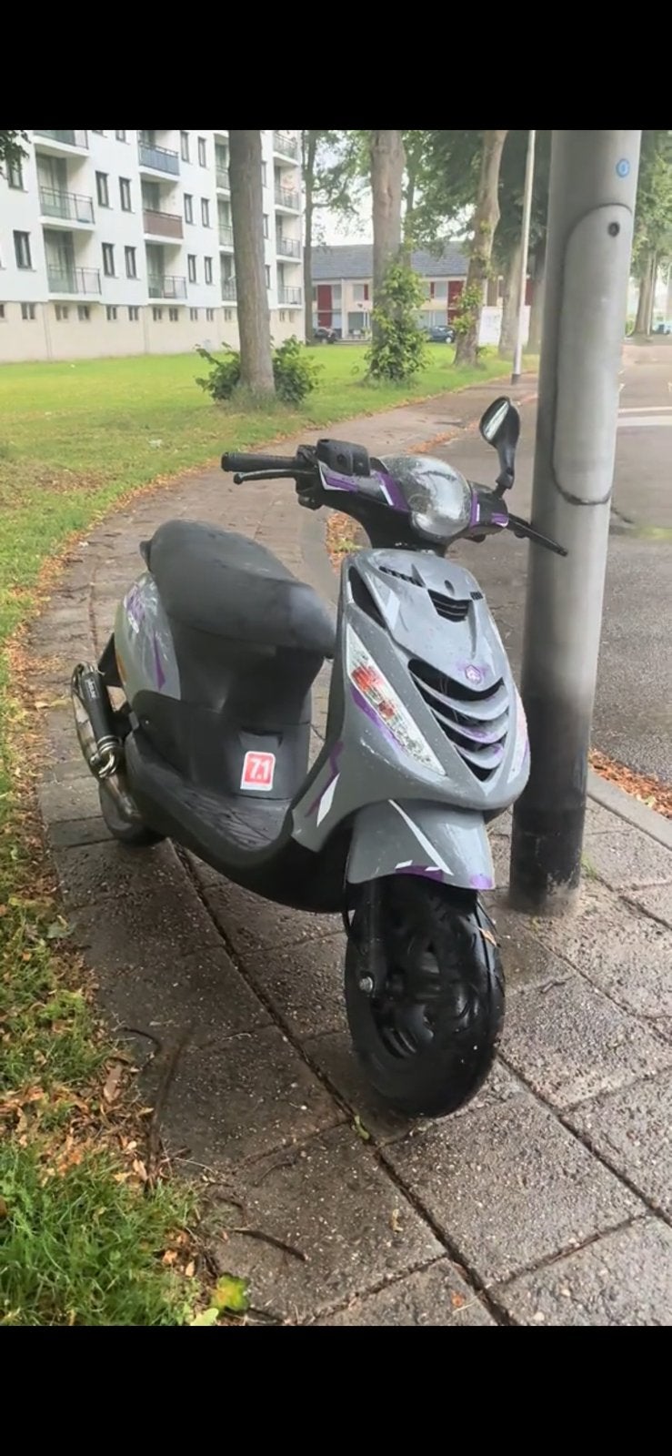Zip 70cc mallosi sport!, Fietsen en Brommers, Scooters | Piaggio, Ophalen, Zo goed als nieuw, Tweetakt, Zip