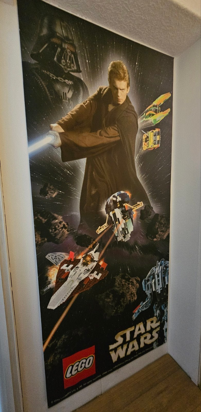 Lego Star Wars Store Display Banner Vintage 2002 SW2Ban1, Verzenden