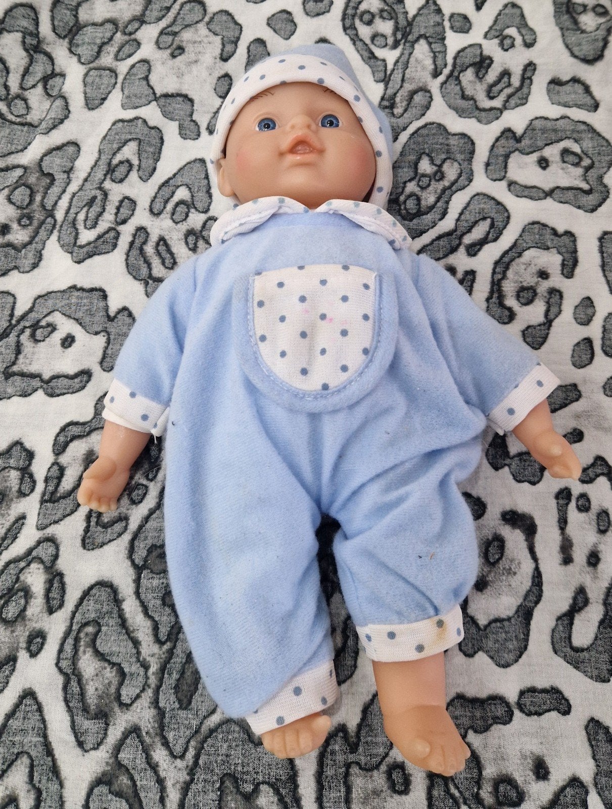 Pratende Babypop met Geluid (30 cm), Ophalen of Verzenden, Jongetje of Meisje, Pakje