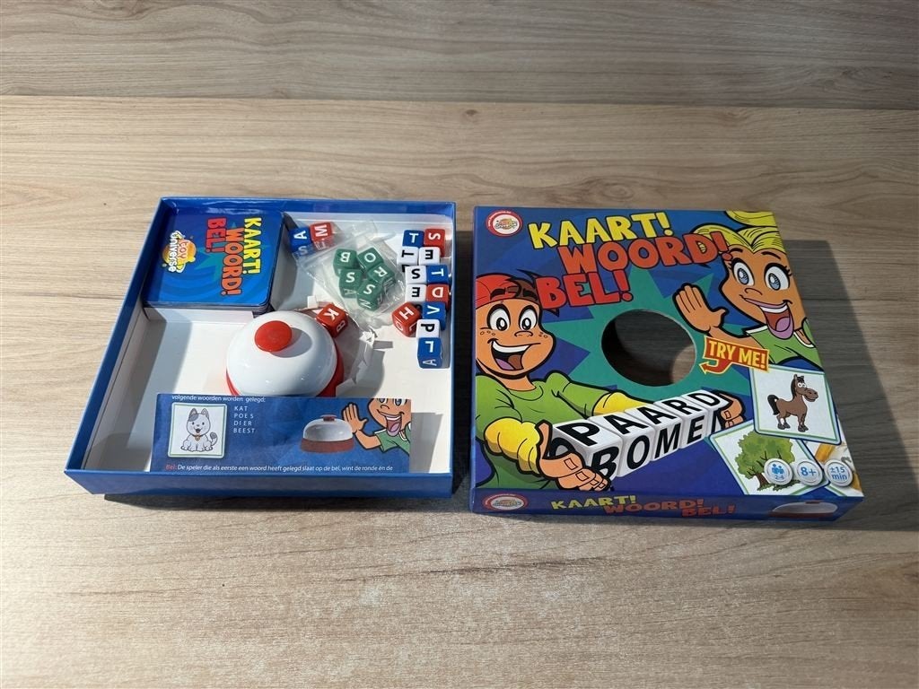 Kaart woord bel - S7086, Verzenden, Zo goed als nieuw