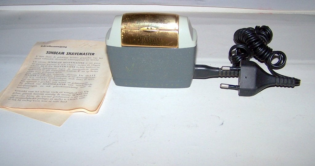 Vintage Sunbeam Shavemaster scheerapparaat. Zeldzaam. Izgs., Ophalen of Verzenden