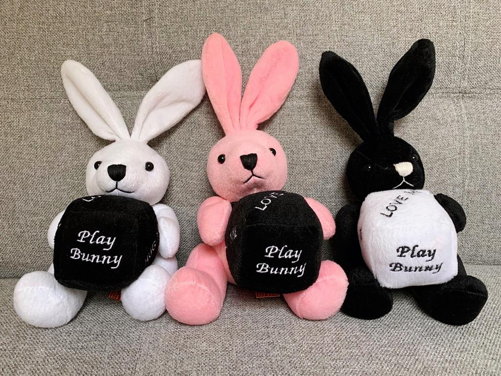 Playboy knuffels 3 stuks prijs per stuk, Ophalen of Verzenden, Zo goed als nieuw
