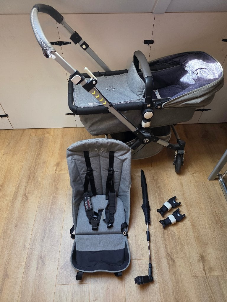 Grijze Bugaboo Cameleon3 kinderwagen, Ophalen, Gebruikt, Bugaboo, Combiwagen