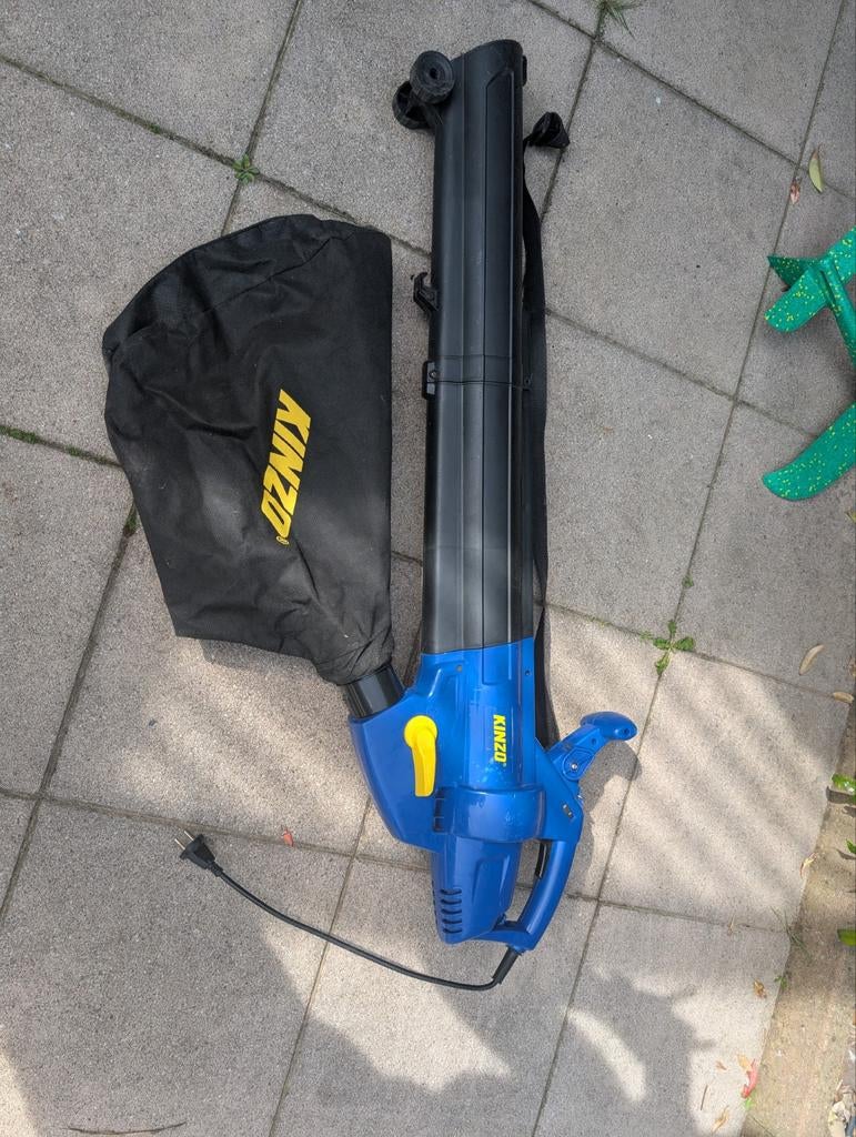 Kinzo bladblazer/zuiger met opvangzak, Ophalen of Verzenden