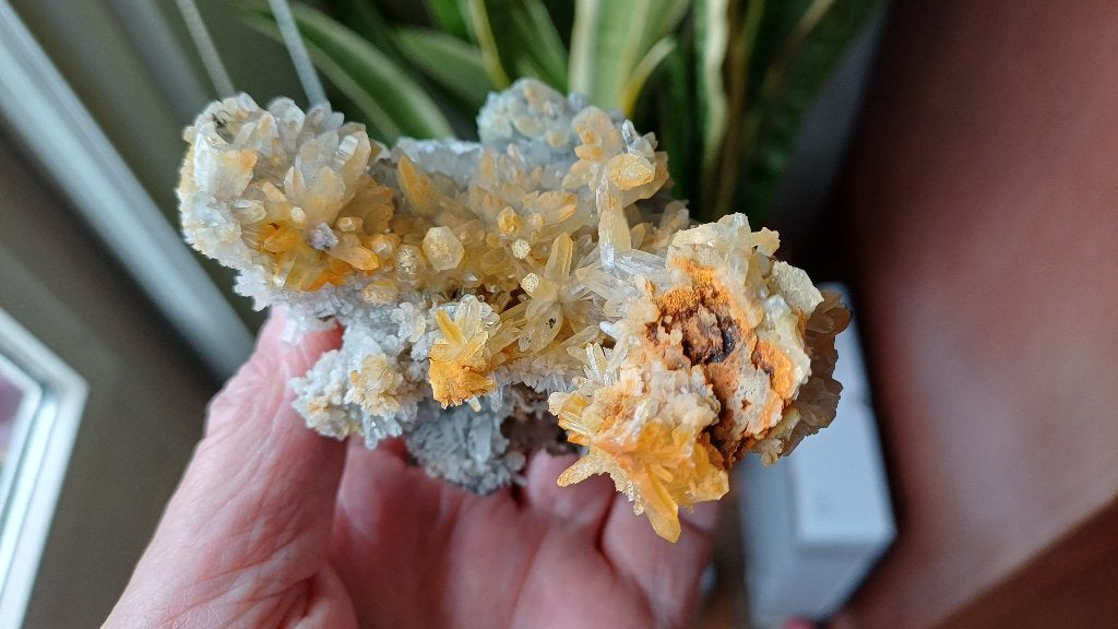 D53-03 Kwarts Sfaleriet Madan Bulgarije #verzameling, Ophalen of Verzenden, Mineraal