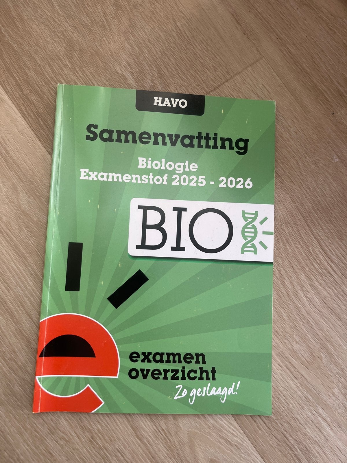 Samenvatting Biologie HAVO Examenstof 2025-2026, Boeken, Schoolboeken, Ophalen of Verzenden, Zo goed als nieuw, HAVO, Biologie