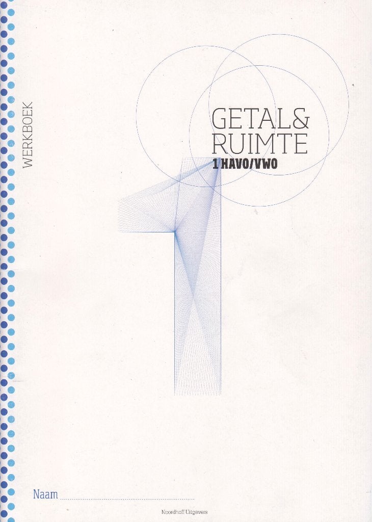 GETAL EN RUIMTE 10e ed Wiskunde 1MHV werkboeken/uitwerkingen, Boeken, Gelezen, Wiskunde A, Ophalen of Verzenden, Noordhoff Uitgevers