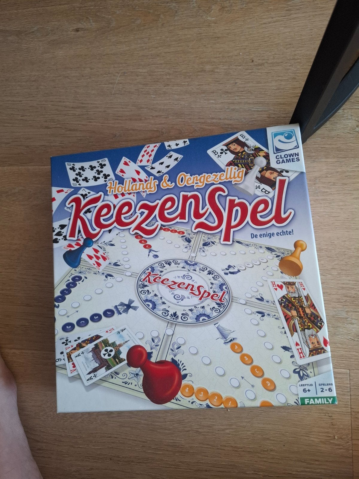 Keezenspel - Hollands & Oergezellig Bordspel, Vijf spelers of meer, Ophalen of Verzenden, Gebruikt, Clown Games