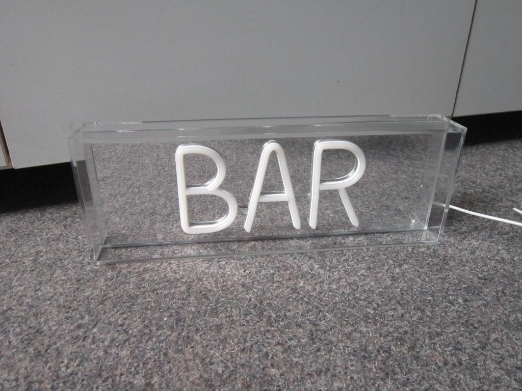 BAR LED LAMP LICHTRECLAME, Ophalen, Zo goed als nieuw, Lichtbak of (neon) lamp