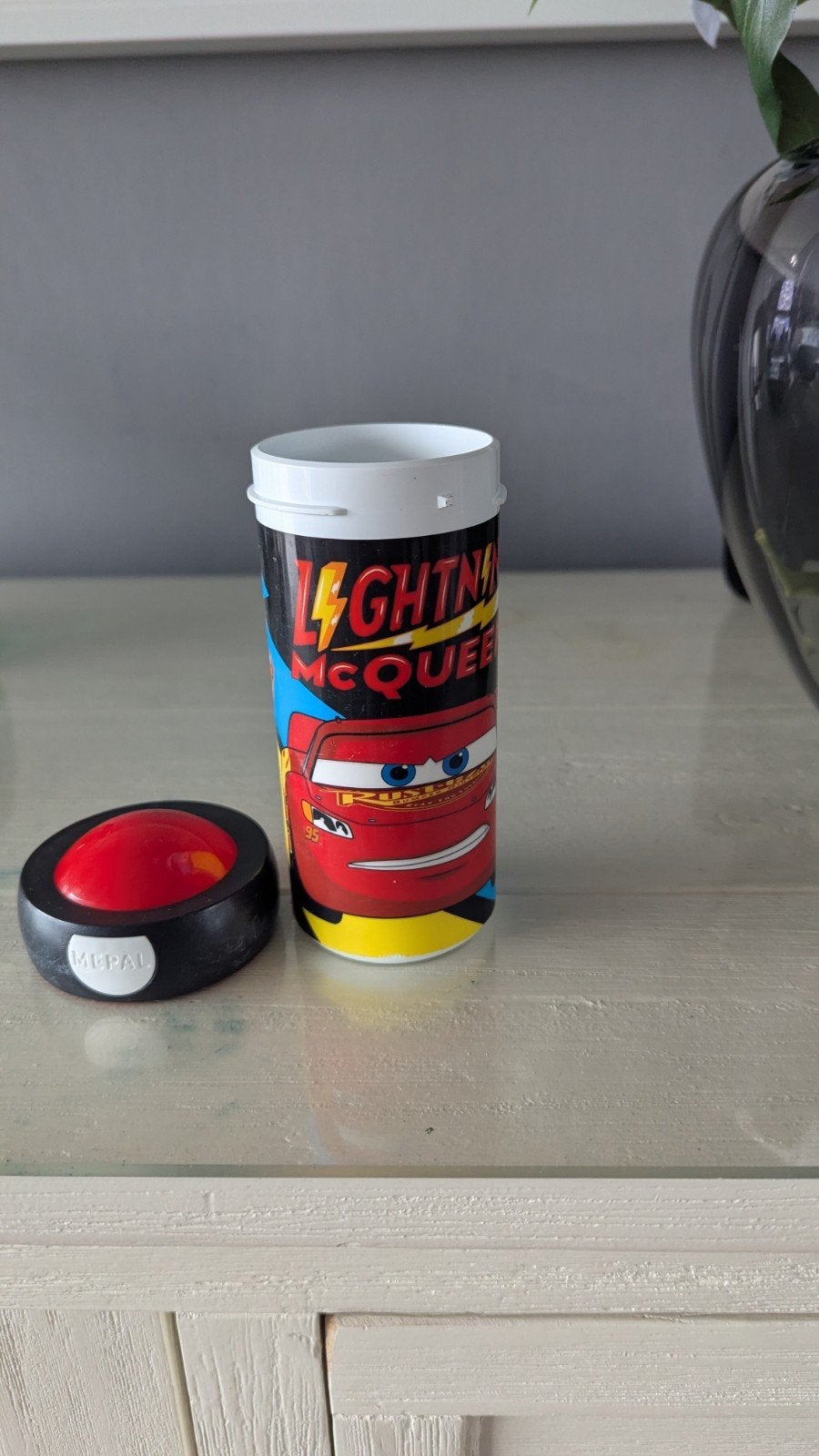 Mepal schoolbekers Cars Lightning McQueen, Ophalen of Verzenden, Gebruikt