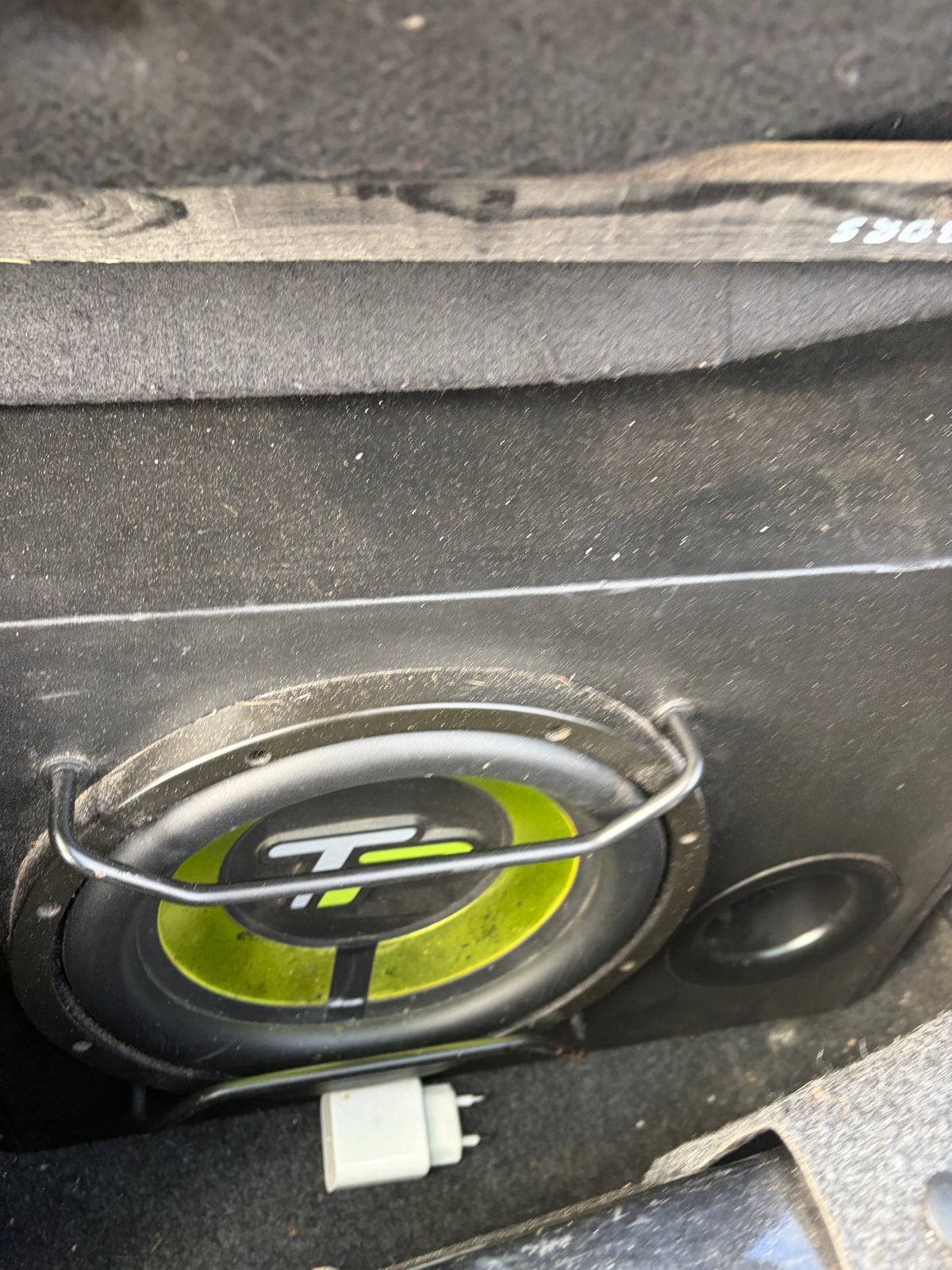 Subwoofer en versterker kabelset, Ophalen, Gebruikt
