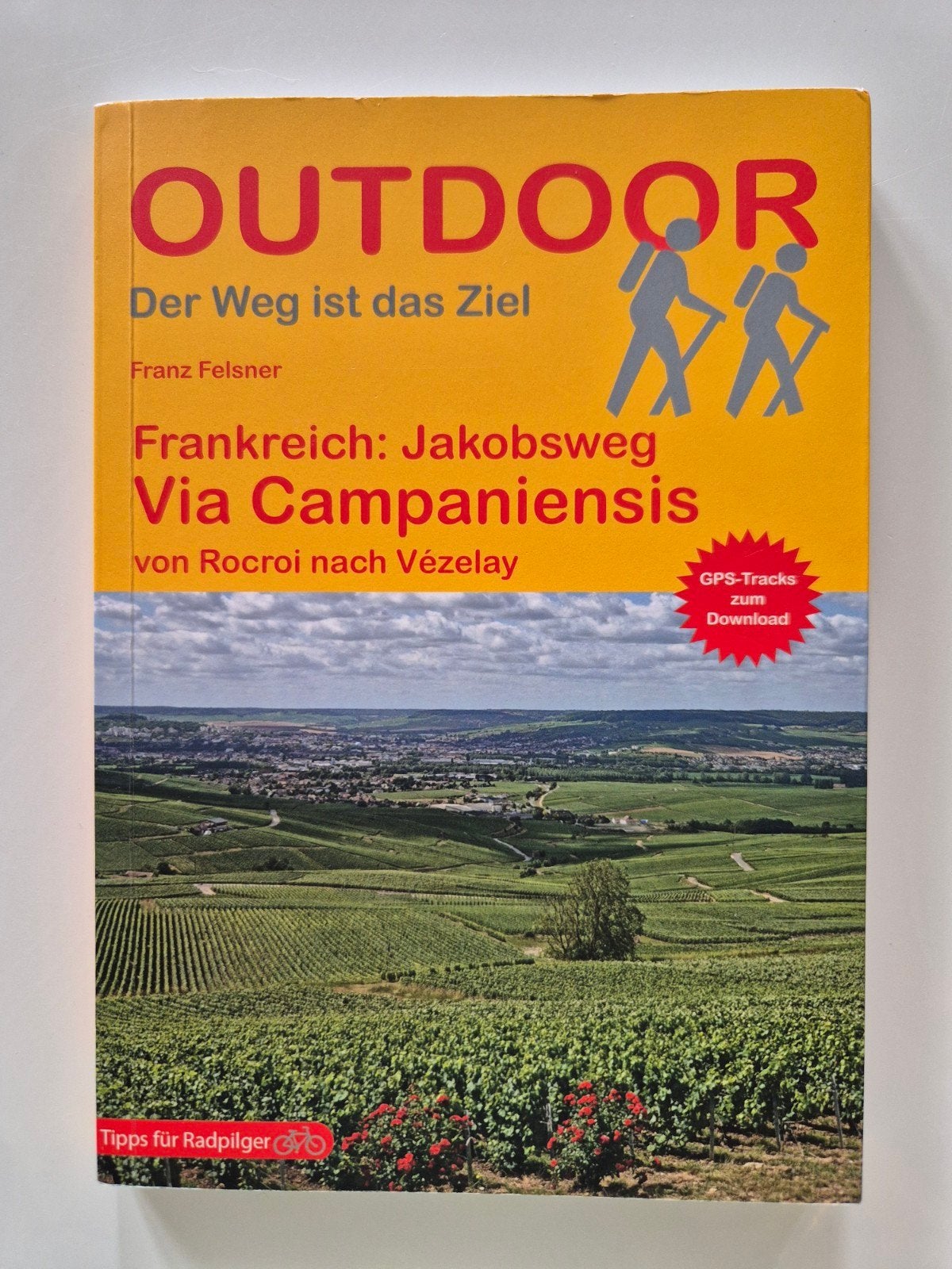 Wandelgids camino: Jakobsweg Via Campaniensis Frankrijk, Boeken, Overige merken, Europa, Ophalen of Verzenden, Zo goed als nieuw