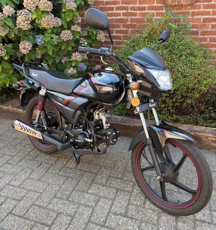 Eysink schakel Brommer  320km . ZGAN. zie adv., Ophalen, Maximaal 45 km/u, Zo goed als nieuw, 4 versnellingen