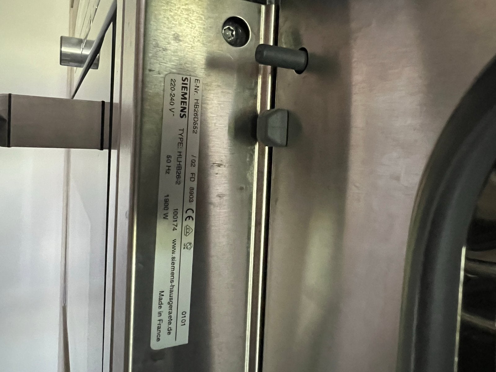 Siemens Inbouw stoomoven, 45 tot 50 cm, Siemens, Ophalen of Verzenden, Inbouw