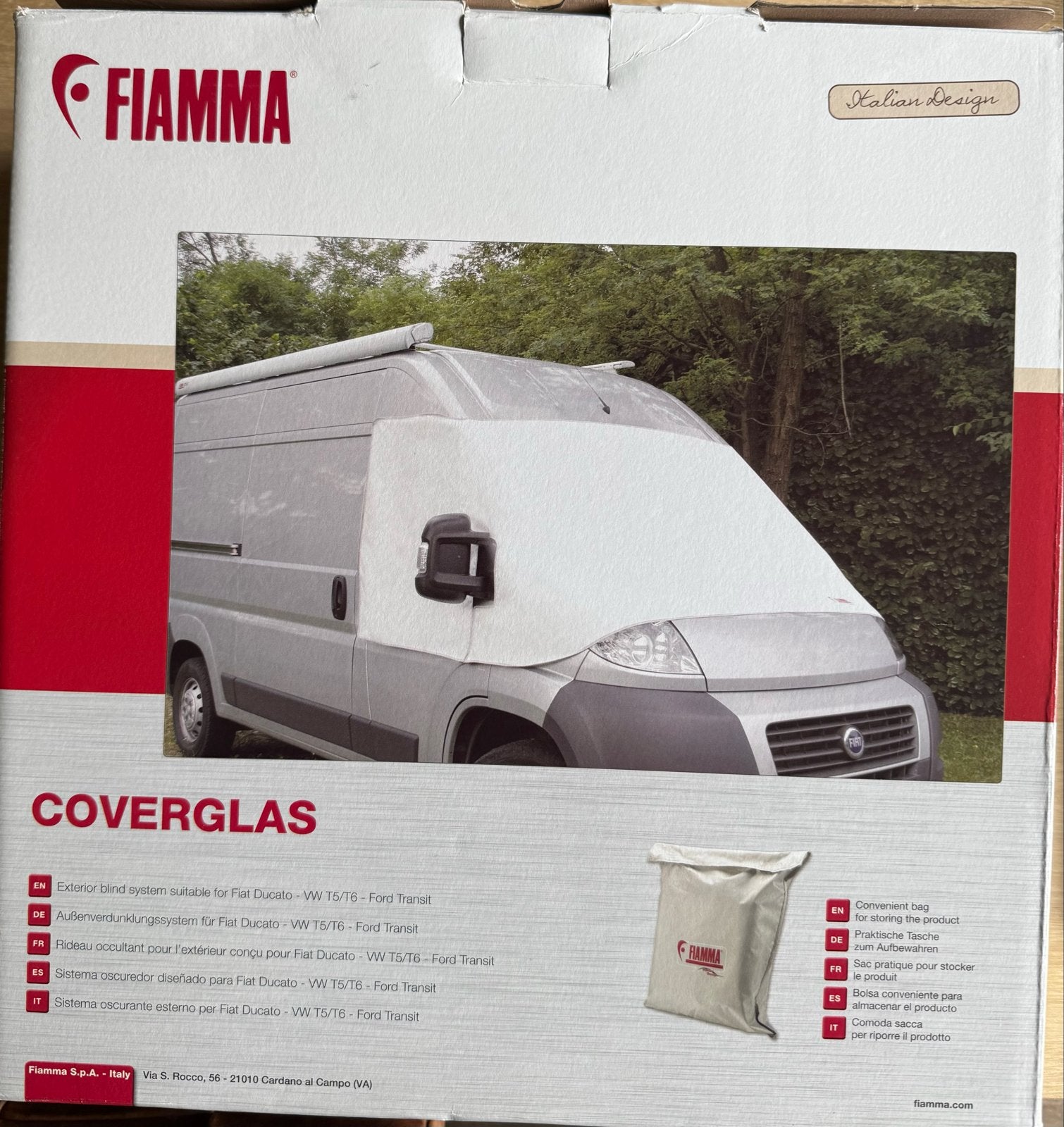 Fiamma Coverglas Fiat Ducato 2006-2026 Camper Isolatie, Ophalen of Verzenden, Zo goed als nieuw
