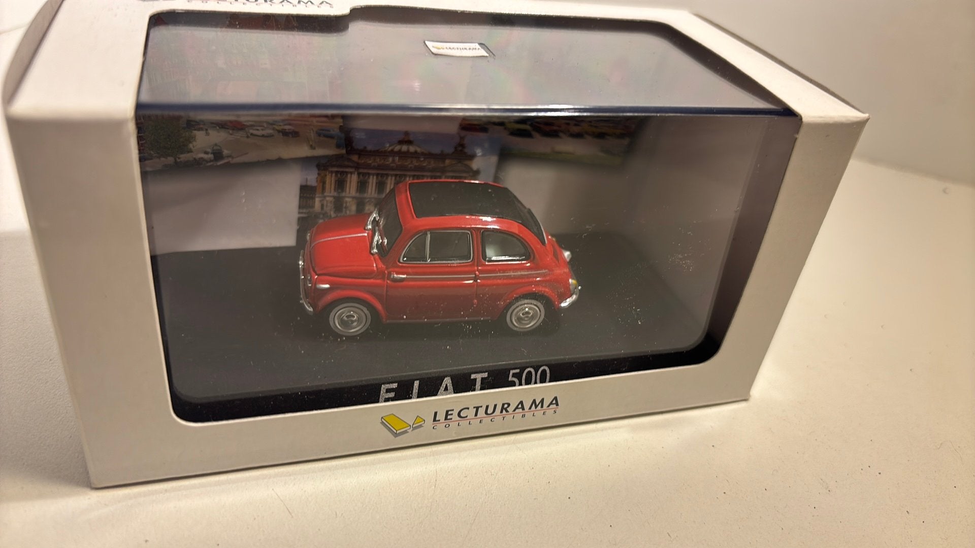 Fiat 500 red norev 1.43, Auto, Norev, Ophalen of Verzenden, A