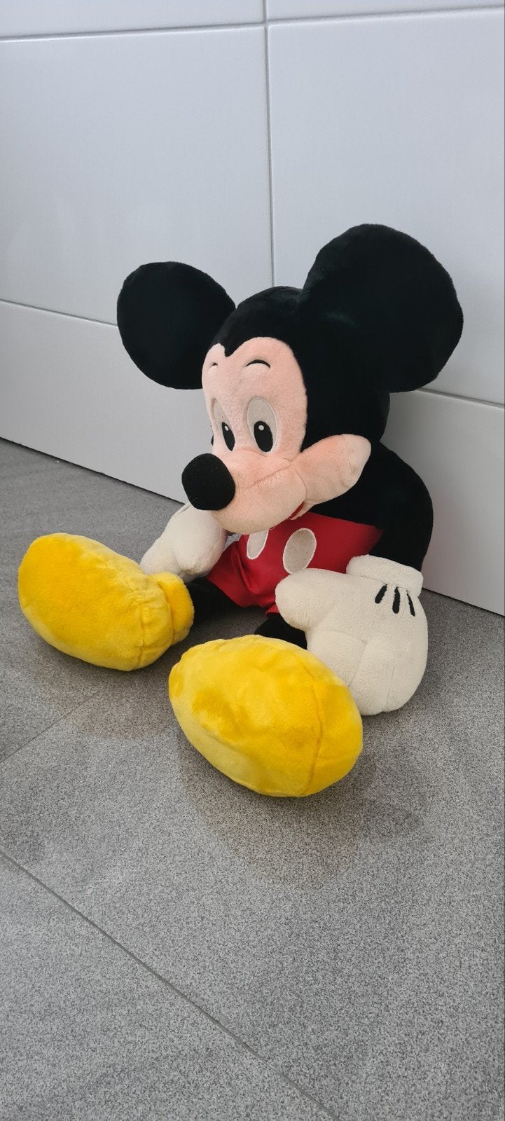 Grote Mickey Mouse knuffel - Disney, Disney, Disney, Overige typen, Zwart