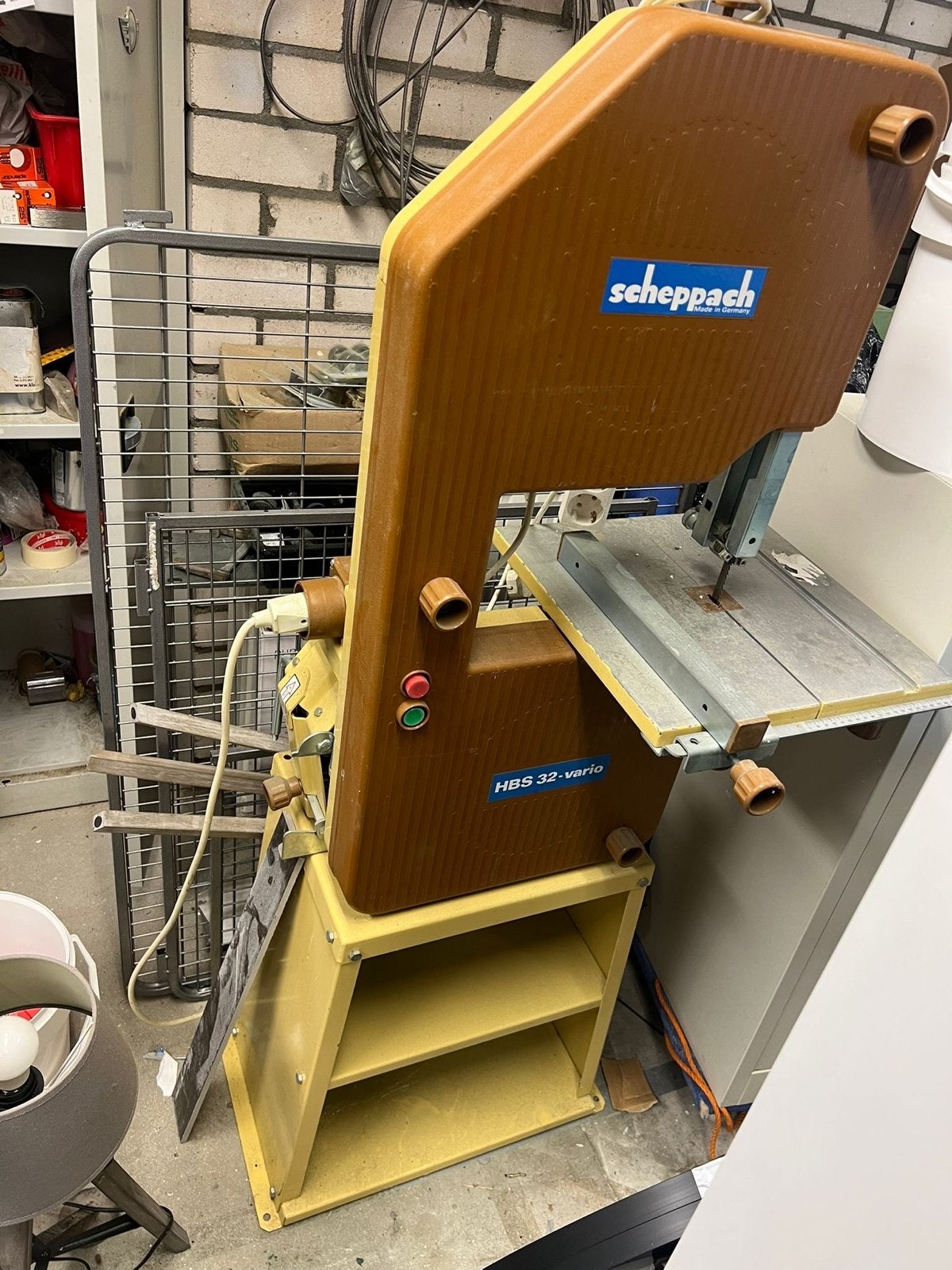 Scheppach Lintzaag machine HBS 32-vario - Prima staat, Doe-het-zelf en Verbouw, Ophalen, Gebruikt, Lintzaag