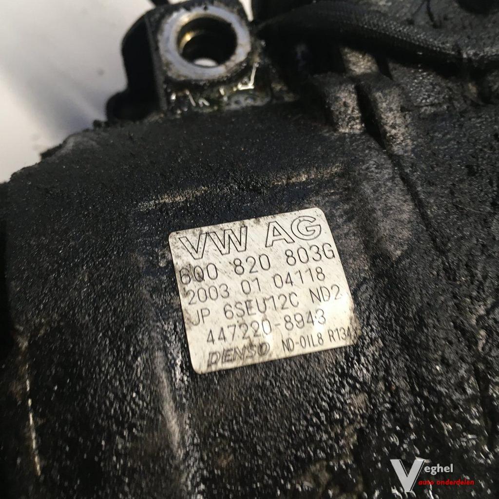 Vw Polo 1.2 B 3 cilinder 2003 Wagennr 2500079   Aircopomp  6, Auto-onderdelen, Airco en Verwarming, Gebruikt, -, -, Ophalen of Verzenden
