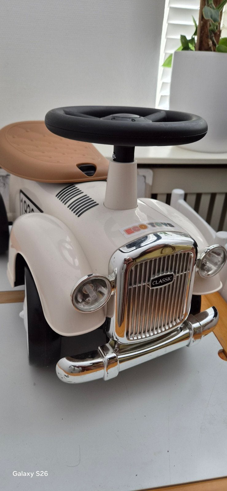 Eco Toys Loopauto met Toeter - Zo goed als nieuw, Ophalen