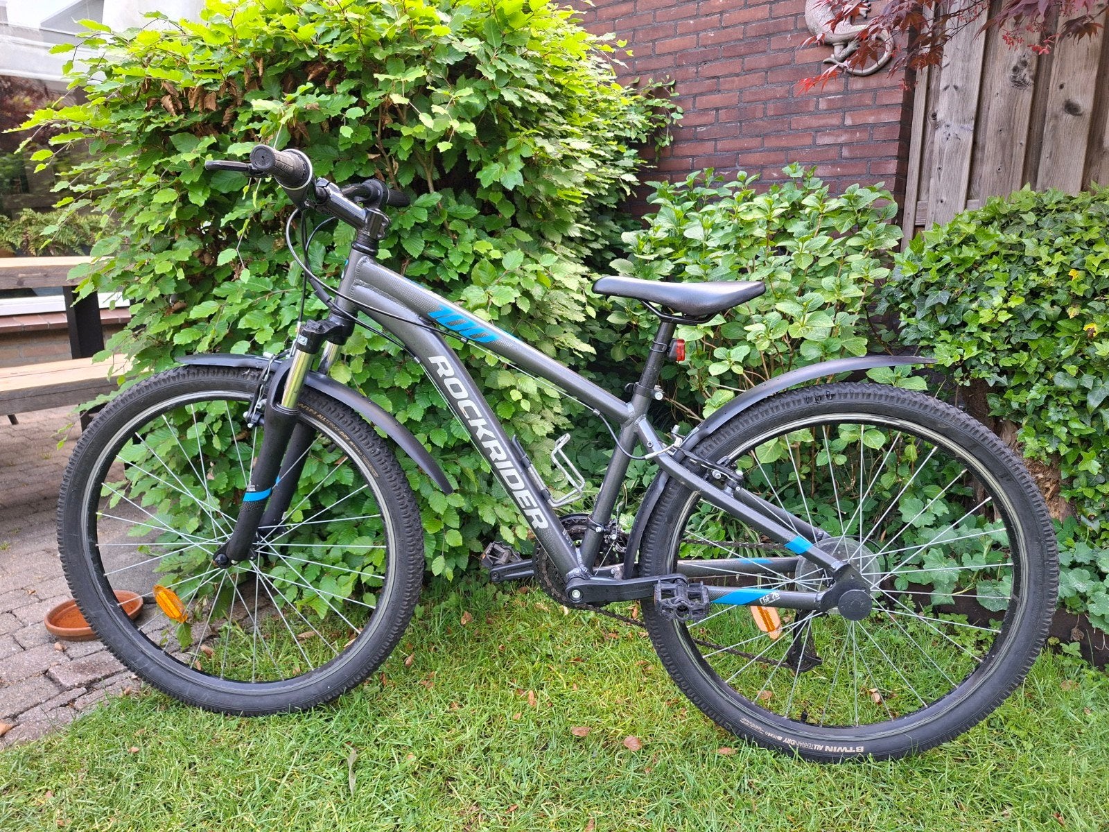 Rockrider ST100 Mountainbike, Overige merken, Gebruikt, Velgrem, Ophalen of Verzenden