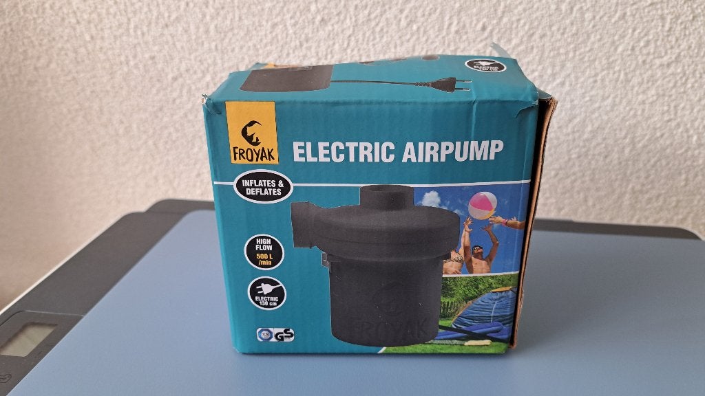 Froyak Elektrische Luchtpomp - Opblazen en Leeglopen, Ophalen of Verzenden, Nieuw, Elektrisch