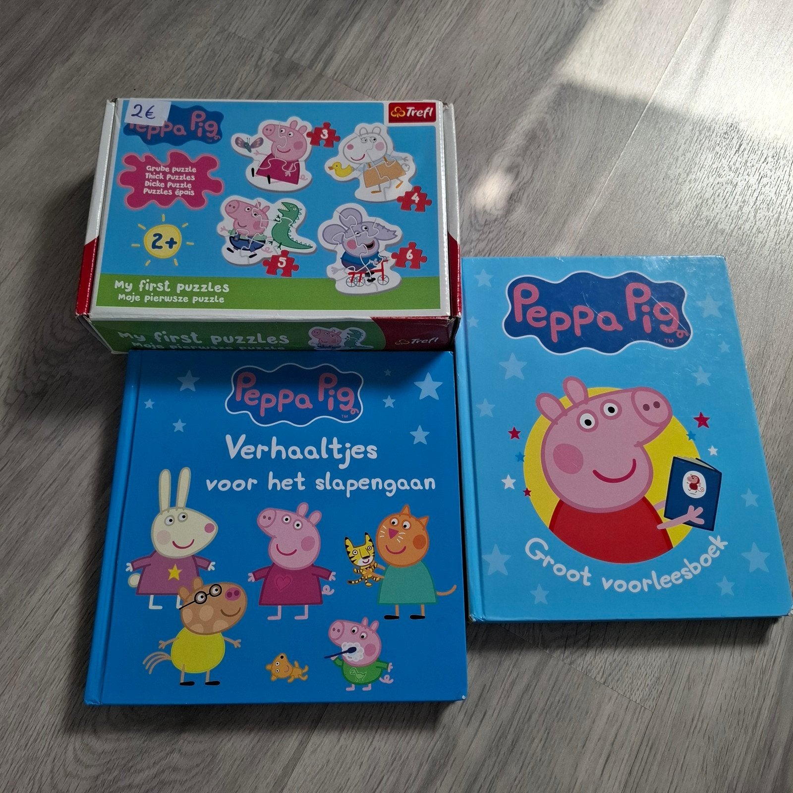 Peppa Pig Puzzels en Boeken Set, Ophalen of Verzenden