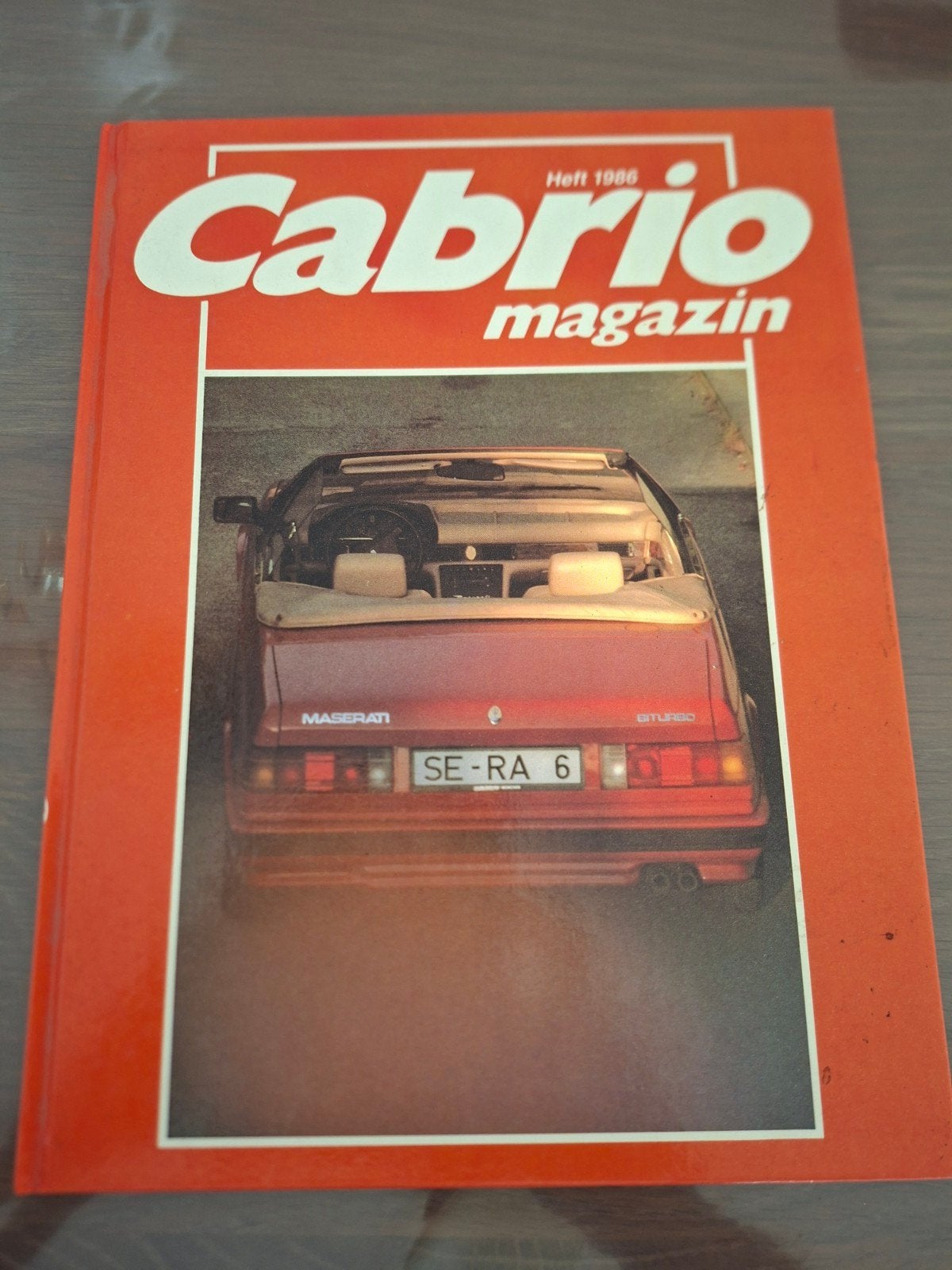 Cabrio Magazin Heeft 1986 - Maserati Biturbo Opel Irmscher, Boeken, Ophalen of Verzenden, Gelezen, Diverse auteurs