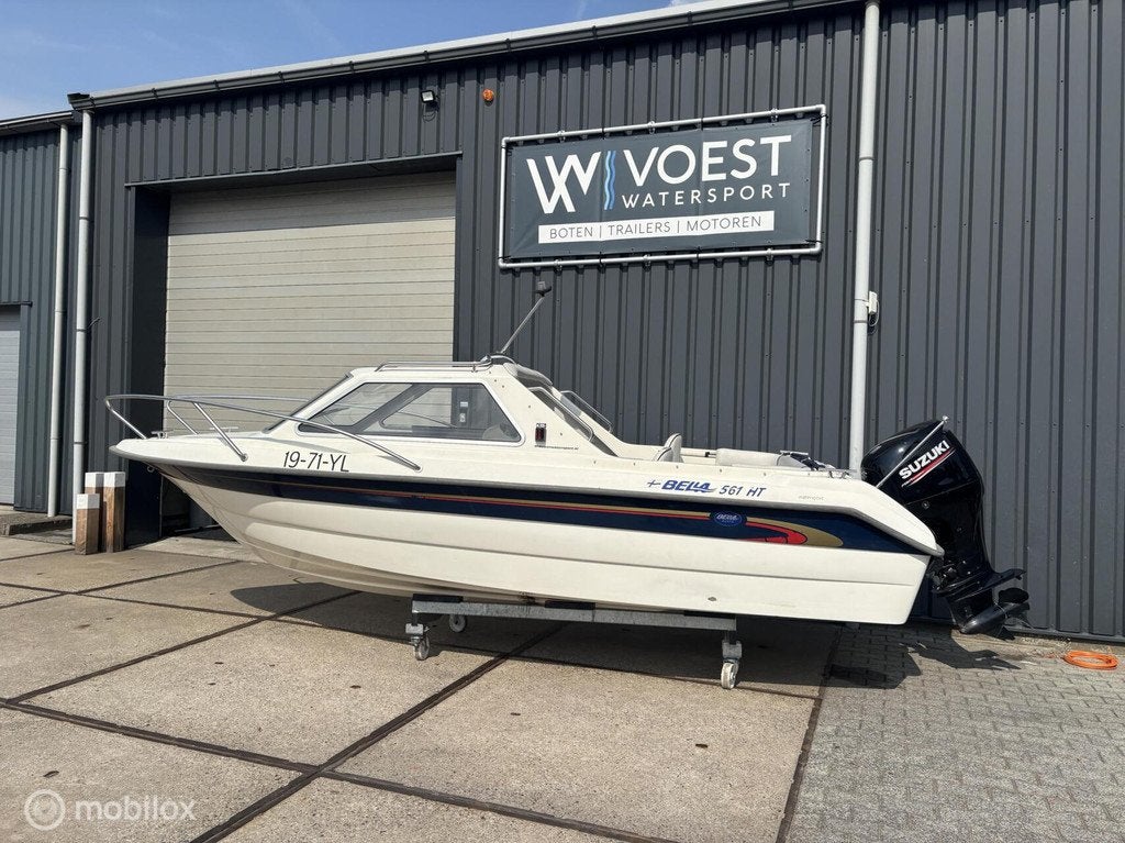Bella 561 HT console boot / 90 pk Suzuki 2019, Watersport en Boten, Vis- en Consoleboten, Overige brandstoffen, 70 pk of meer