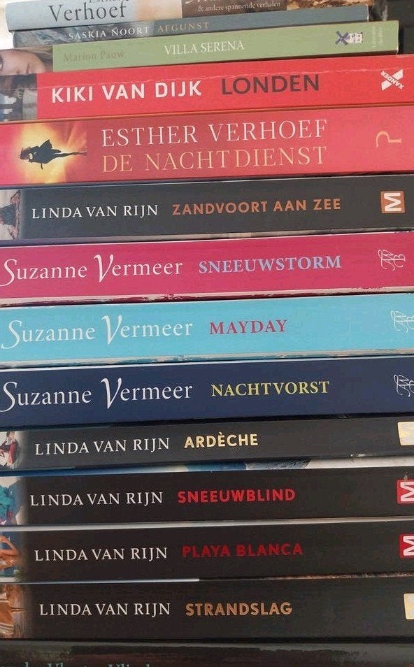 14 boeken o.a Suzanne Vermeer, Linda van Rijn, Kiki van Dijk, Ophalen of Verzenden, Zo goed als nieuw