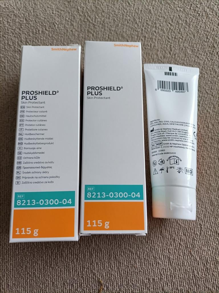 Proshield 3 tubes, skin protectant, Diversen, Verpleegmiddelen, Ophalen of Verzenden, Nieuw