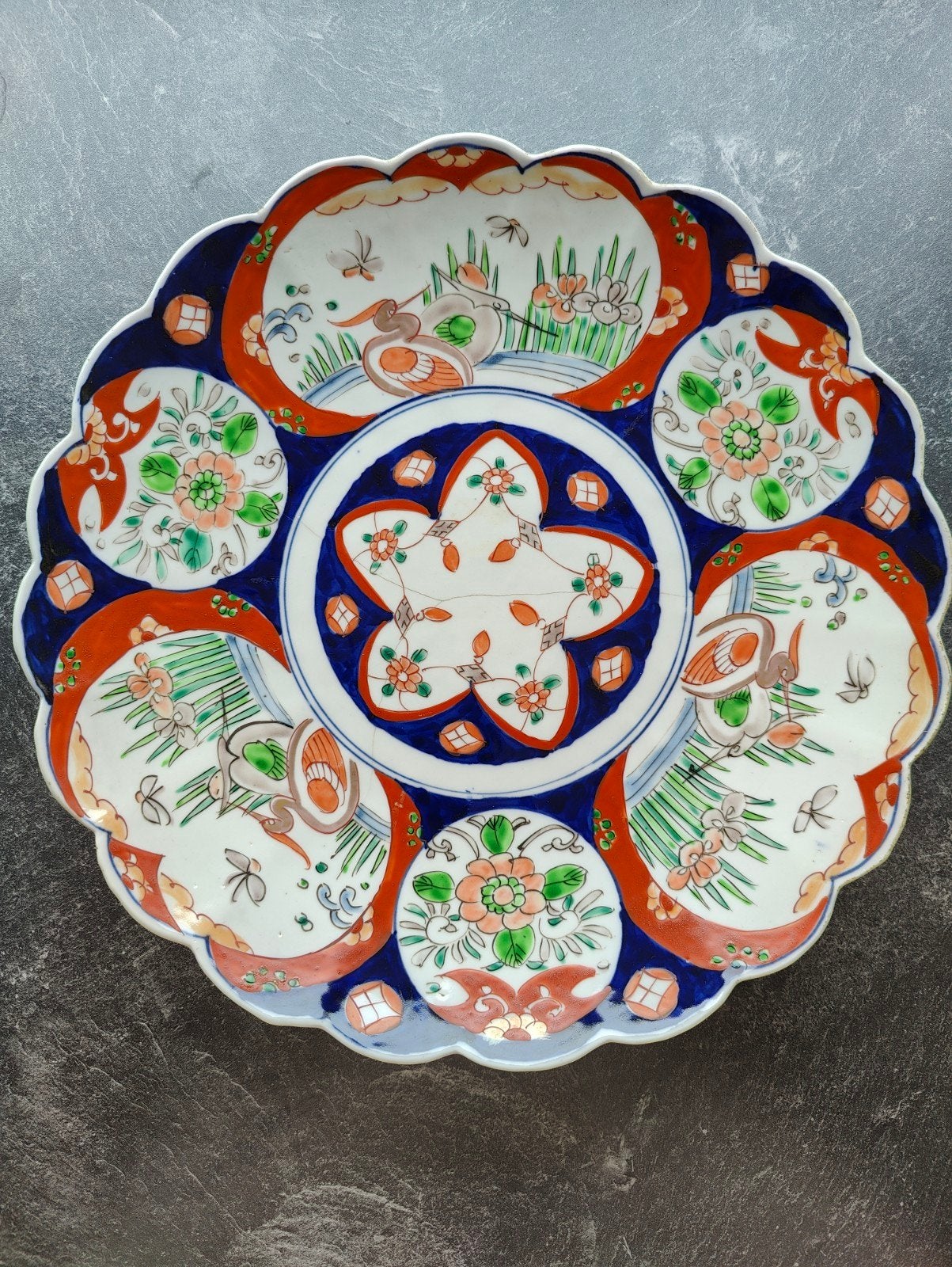 Antiek Japanse Imari, Ophalen of Verzenden