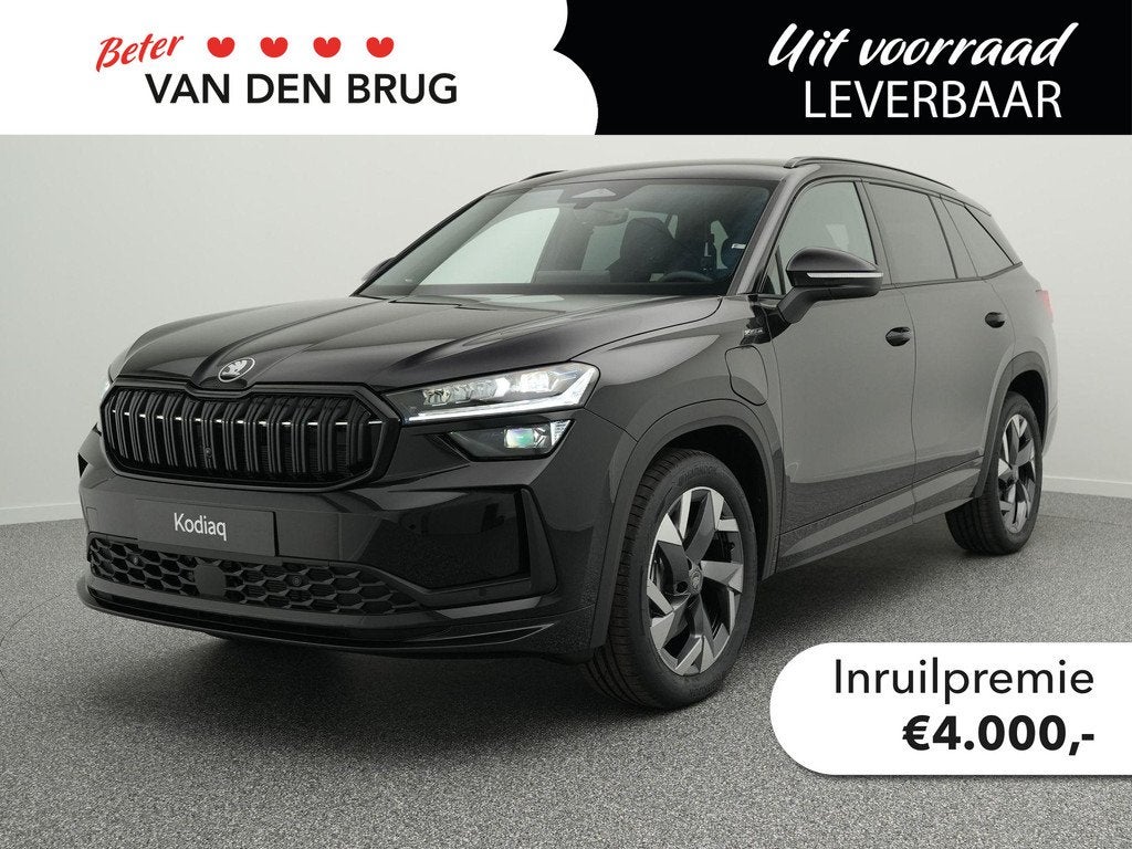 Skoda Kodiaq Sportline Business 1.5 TSI PHEV | Trekhaak | El, Auto's, Skoda, 1498 cc, 4 cilinders, Plug-in hybride, Bedrijf