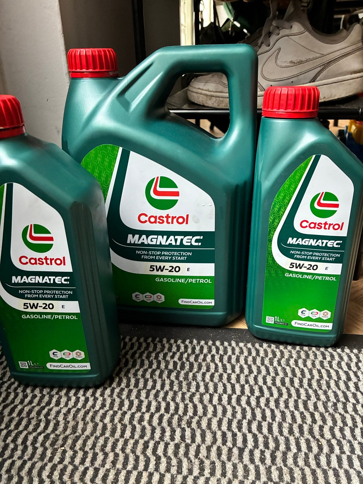 Castrol Magnatec 5W-20 Motorolie - 5.5 Liter Totaal, Ophalen of Verzenden