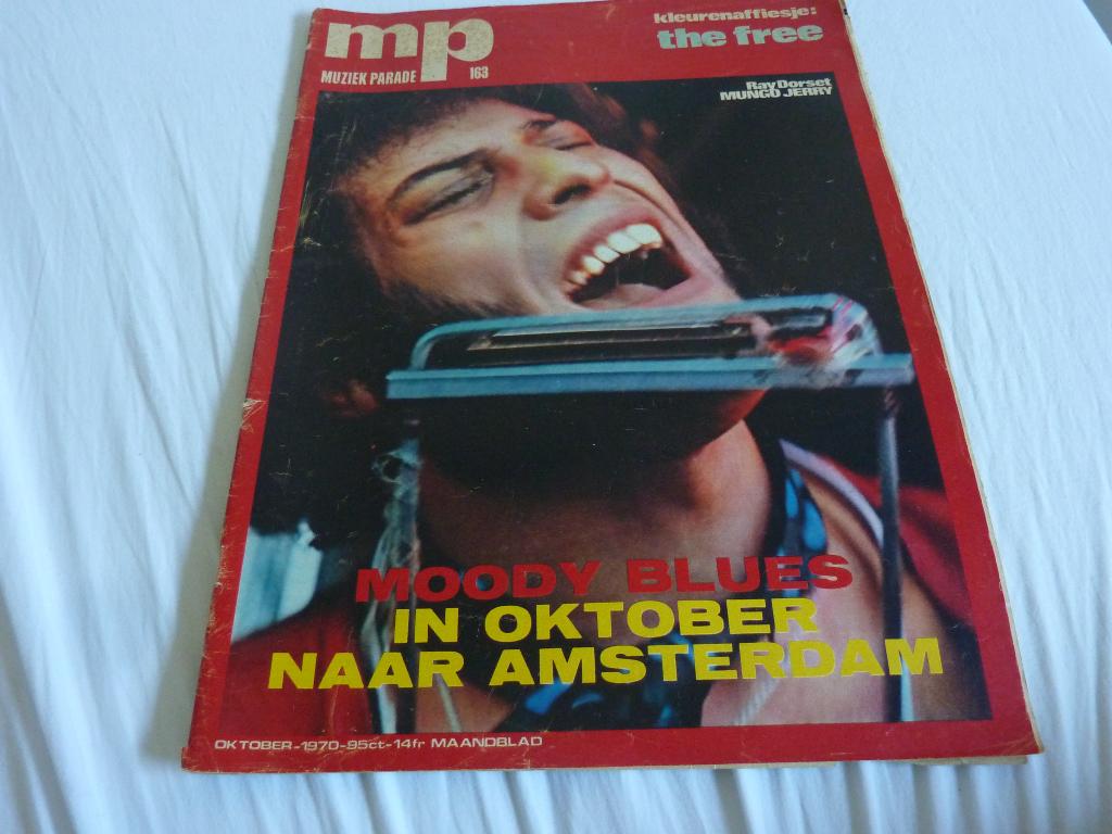 MUZIEK PARADE NR 163`70-THE FREE-CCR-STONES-KINKS-M JERRY, Verzamelen, Verzenden, 1960 tot 1980, Tijdschrift