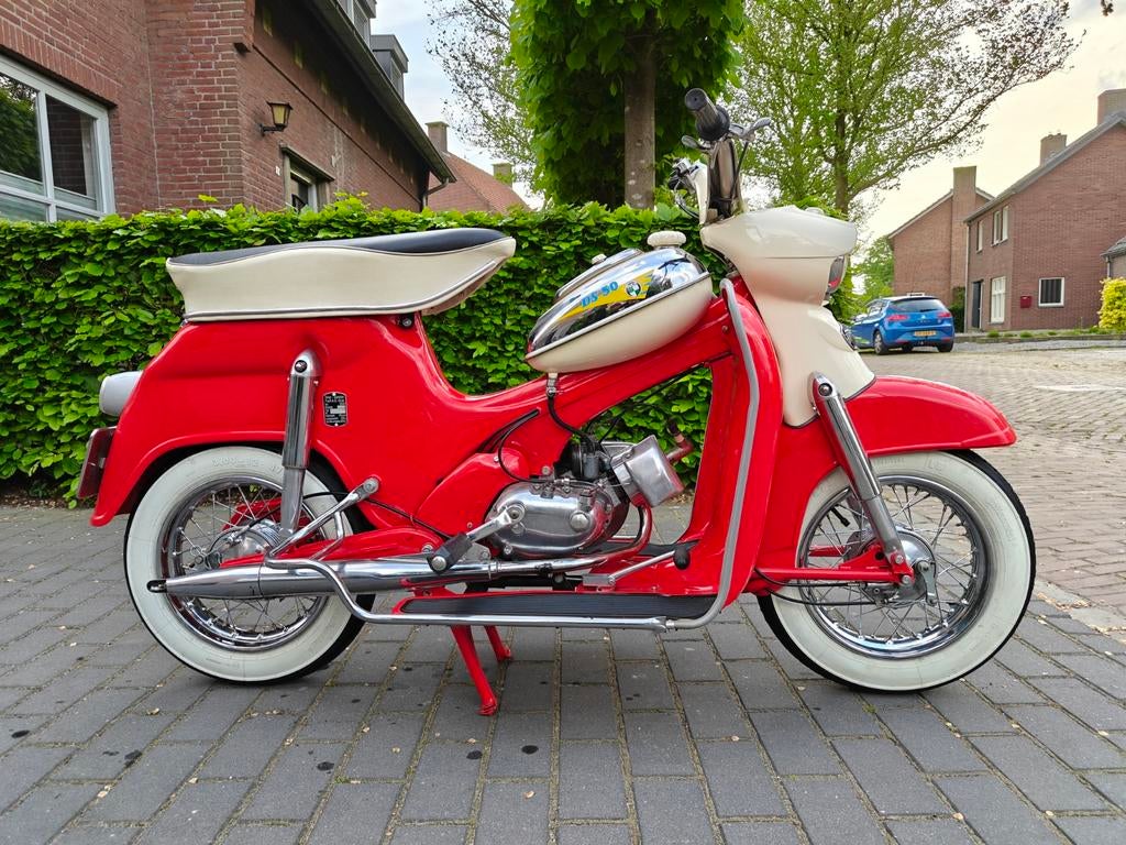 Puch DS50 Gerestaureerd, Fietsen en Brommers, Ophalen
