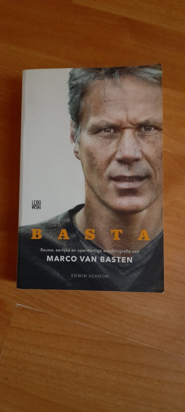 Basta  Marco van Basten, Verzenden, Nieuw, Edwin Schoon, Sport