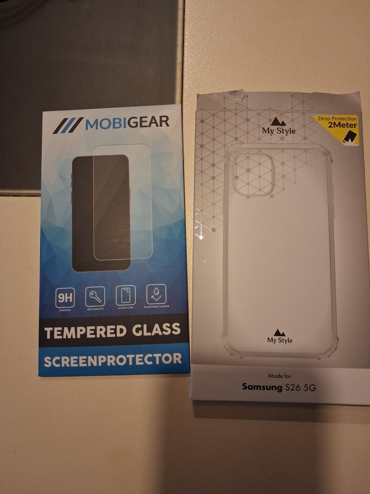 Screenprotector en hoesje voor Samsung S26 5G, Ophalen of Verzenden, Nieuw, Bescherming, Samsung