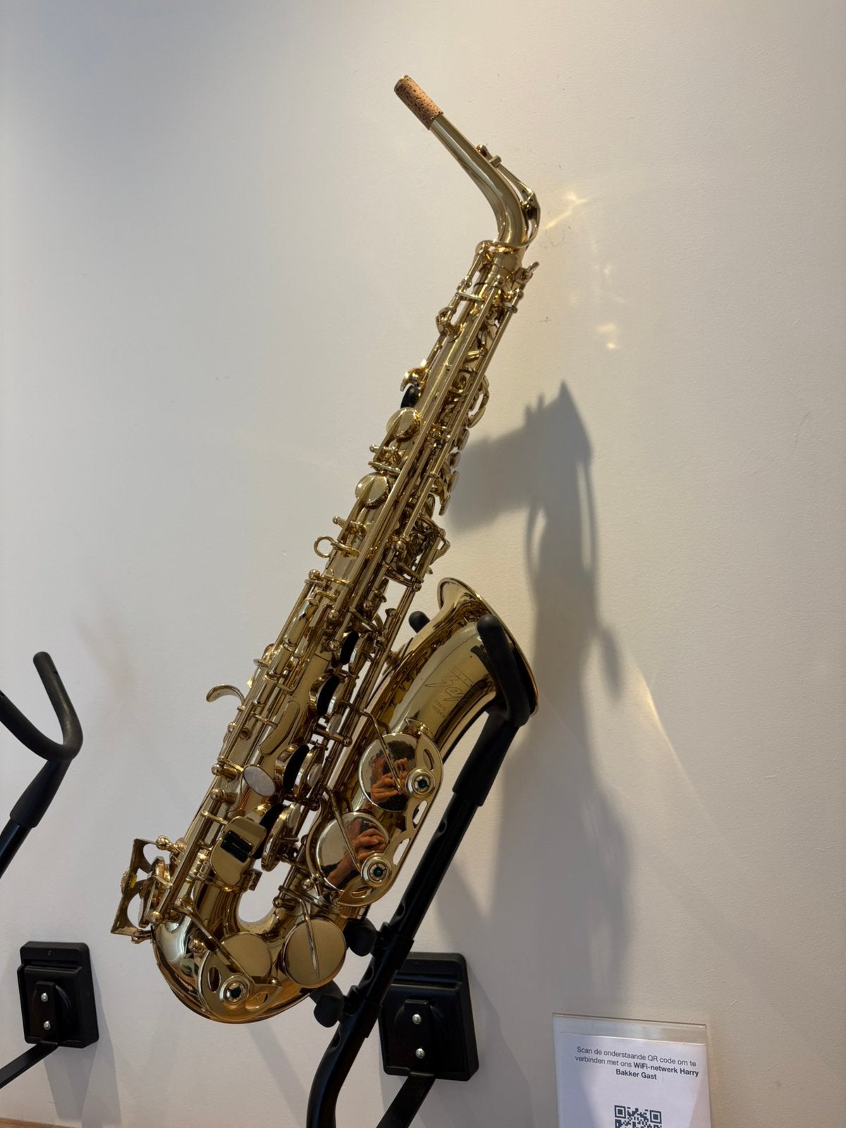 Oude first Sax opknapper / onderdelen / decoratie, Ophalen, Zo goed als nieuw, Tenor, Met koffer